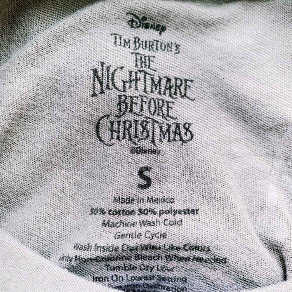 Walt Disney Nightmare Before Christmas Shirt Top - Picture 8 of 8